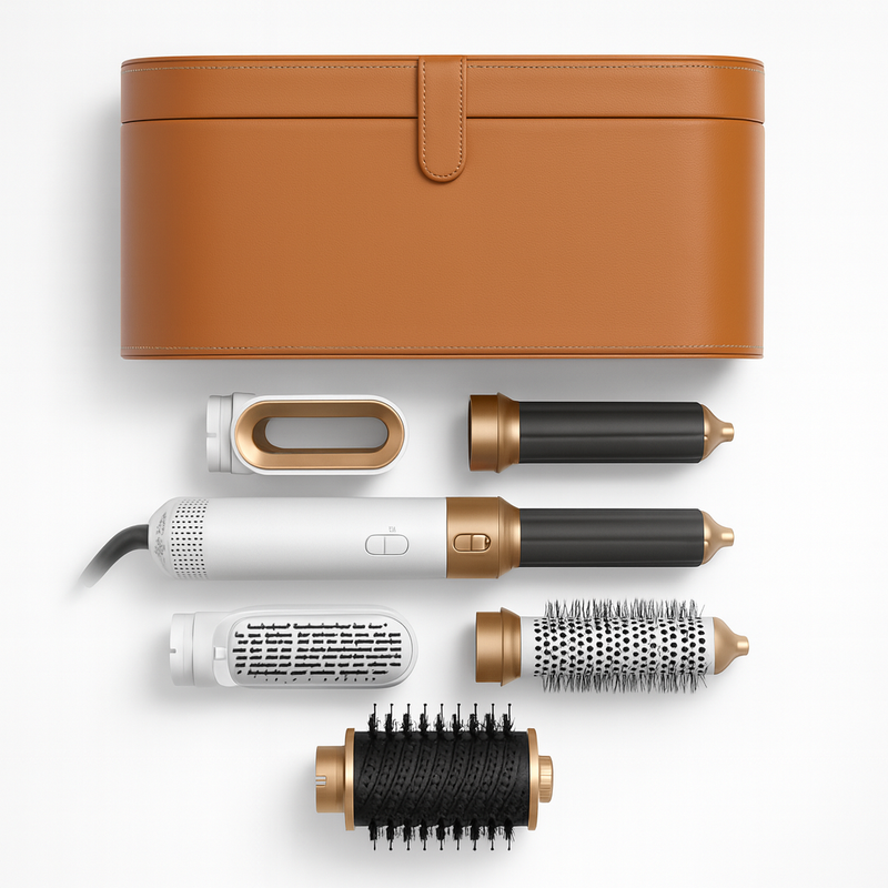 Beloria 5 in 1 Professional Air Straightener Brush